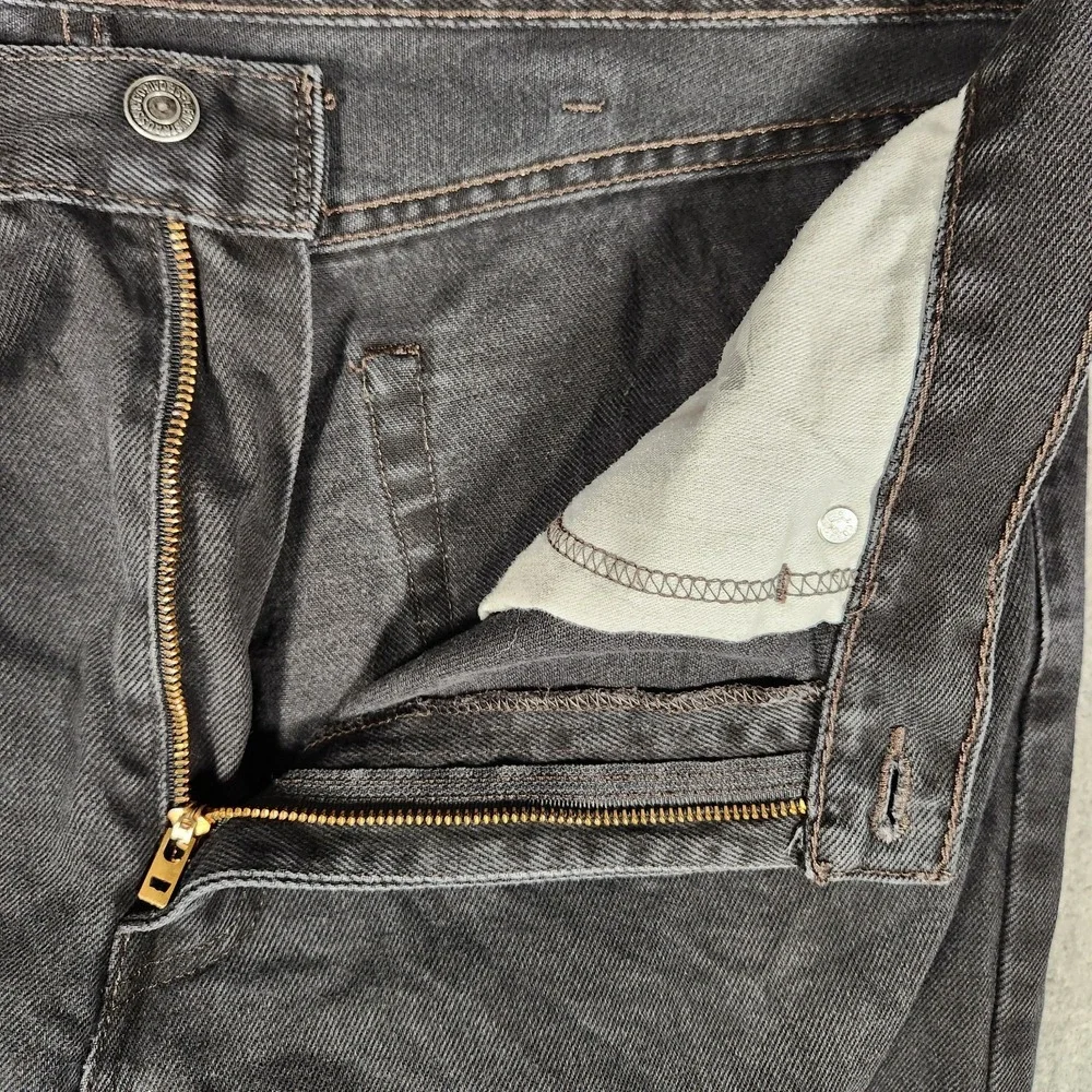 Levi's Jeans Men's 505 38X32‎ Denim Black Pre-Owned